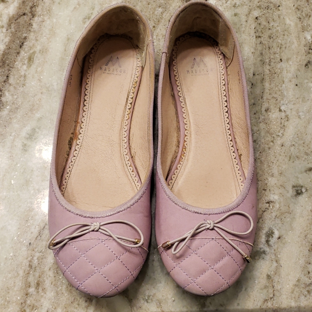 Lavender Ballet Flats
